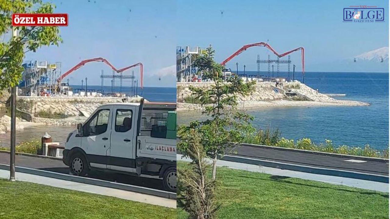 Van'da Kıyıya Beton Mu Dökülüyor? Otelden Yanıt Geldi