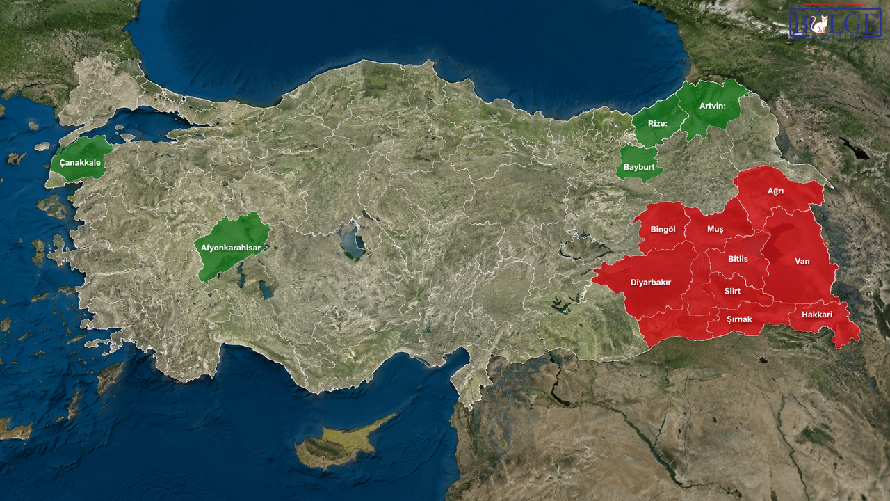 Türkiye'nin En Güvenli 5 Şehri! Doğu'dan Tek İl Yok, Anket T