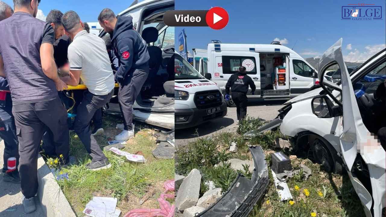 Van'da Feci Kaza: Olay Yerinden İlk Görüntüler Geldi! 4 Ölü,