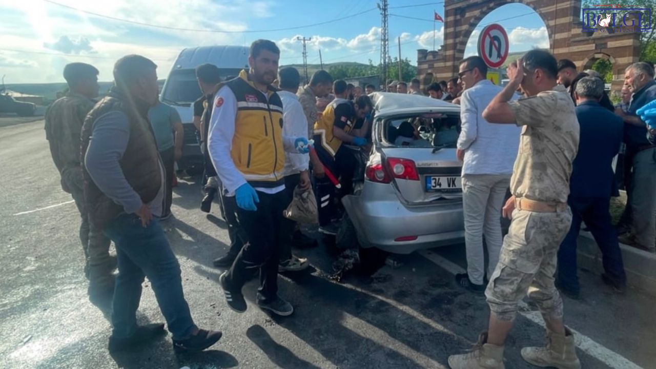 Van’da Trafik Kazası: 4 Yaralı, 2’sinin Durumu Ağır