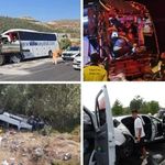 9 Saatte 4 Farklı Kaza! 6 Can Kaybı, 62 Yaralı
