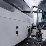 Van-Muş Seferindeki Otobüsler Kazaya Karıştı: 3 Kişi Yaralandı
