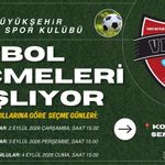 Van Büyükşehir Belediyespor’da Seçme Heyecanı Başlıyor!