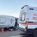 Feci  kazada ölü sayısı 5’e yükseldi, 3'ü ağır 11 yaralı