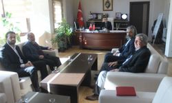 HÜDA PAR Özalp’ın sorunlarını Kaymakam Nasır’la görüştü