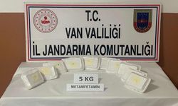 Van’da 5 kilo metamfetamin ele geçirildi