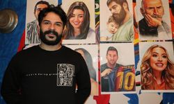 Vanlı ressam çizdiği resimleri yurt dışına satıyor