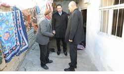 Aydın'dan, yaşlı ve hastalara ziyaret...
