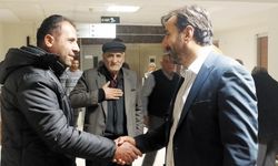 Başhekim Sarıkaya'dan hastalara moral ziyareti