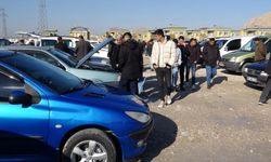 Van’da açık oto pazarında yılsonu hareketliliği