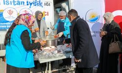 Büyükşehir’den ayran aşı ikramı