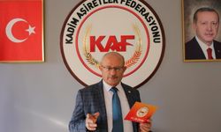 KAF Başkanı Aslan’dan teşekkür mesajı