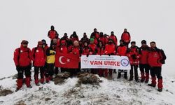 UMKE gönüllüleri Gören Dağı'na tırmandı