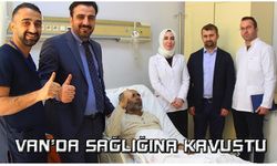 Iğdır'da soba gazından zehirlenen şahıs Van'da sağlığına kavuştu