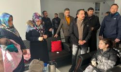 Malatya’dan Muradiye’ye gelen depremzedeler lojmana yerleştirildi