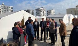 Milletvekili Arvas depremzedelerin acılarına ortak oluyor