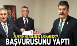 Alperen Ocakları İl Başkanı Kaya, başvurusunu yaptı