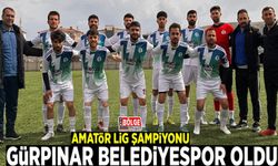 Amatör lig şampiyonu Gürpınar Belediyespor oldu