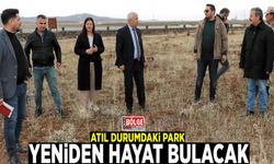 Atıl durumdaki park, yeniden hayat bulacak
