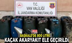 Başkale’de 800 litre kaçak akaryakıt ele geçirildi