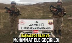 Başkale’de silah ve mühimmat ele geçirildi