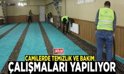 Camilerde temizlik ve bakım çalışmaları yapılıyor
