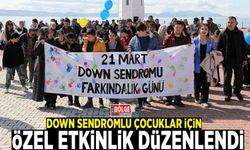 Down sendromlu özel çocuklara özel etkinlik