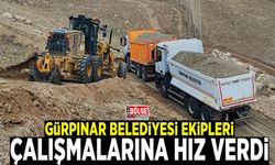Gürpınar Belediyesi ekipleri çalışmalarına hız verdi