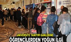 Üniversite tanıtım günlerine öğrencilerden yoğun ilgi