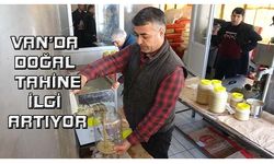 Van'da doğal tahine ilgi artıyor