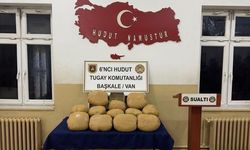 Van-İran sınırında 100 kilo toz esrar ele geçirildi