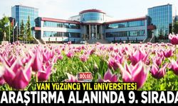 Van YYÜ, araştırma alanında 9. sırada