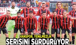Vanspor, yenilmezlik serisini sürdürüyor