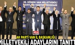 AK Parti Van İl Başkanlığı, milletvekili adaylarını tanıttı