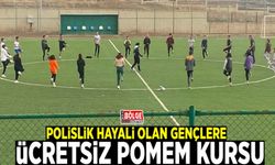 Polislik hayali olan gençlere ücretsiz POMEM kursu