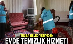 Tuşba Belediyesi’nden, evde temizlik hizmeti