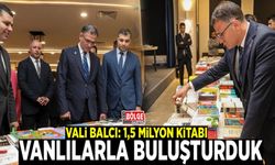 Vali Balcı: 1,5 milyon kitabı Vanlılarla buluşturduk