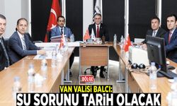 Vali Balcı: Su sorunu tarih olacak