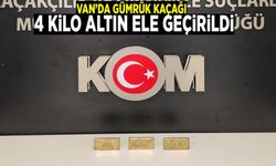Van’da gümrük kaçağı 4 kilo altın ele geçirildi
