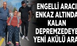 Vanlı Amcan'dan engelli aracı enkaz altında kalan depremzedeye yeni akülü araç