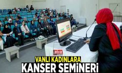 Vanlı kadınlara kanser semineri