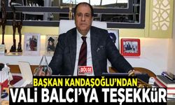 VATSO Başkanı Kandaşoğlu’ndan Vali Balcı’ya teşekkür