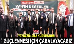 Yavuzer: Aile kurumunun güçlenmesi için çabalayacağız