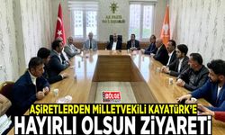 Aşiretlerden Milletvekili Kayatürk’e hayırlı olsun ziyareti