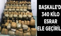 Başkale'de 340 kilo esrar ele geçirildi