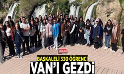 Başkaleli 330 öğrenci Van’ı gezdi