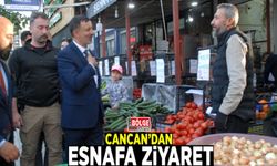 Cancan’dan esnafa ziyaret