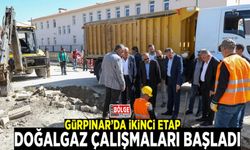 Gürpınar’da ikinci etap doğal gaz çalışmaları başladı