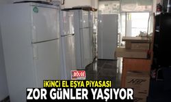 İkinci el eşya piyasası zor günler yaşıyor