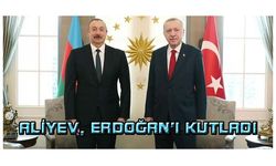 İlham Aliyev, Cumhurbaşkanı Erdoğan'ı kutladı